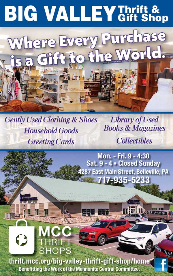 Big Valley Thrift & Gift Shop <center>Big Valley Thrift & Gift Shop | <b><a href="https://mccthrift.com/locations/big-valley-thrift-gift-shop" target="_blank" rel="noopener noreferrer">CLICK HERE to view the website</a></b></center>